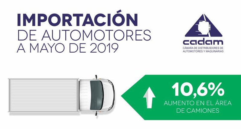Importación de camiones nuevos se mantiene en aumento